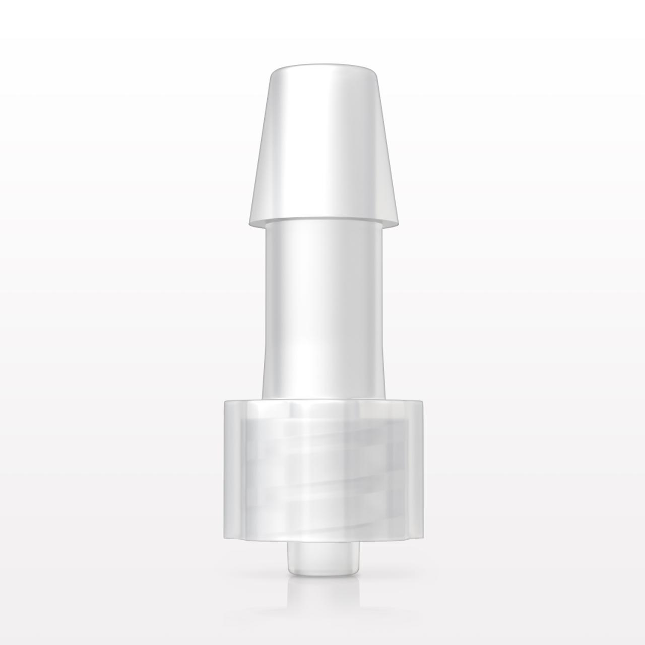 Male Luer Lock, Barbed, Natural