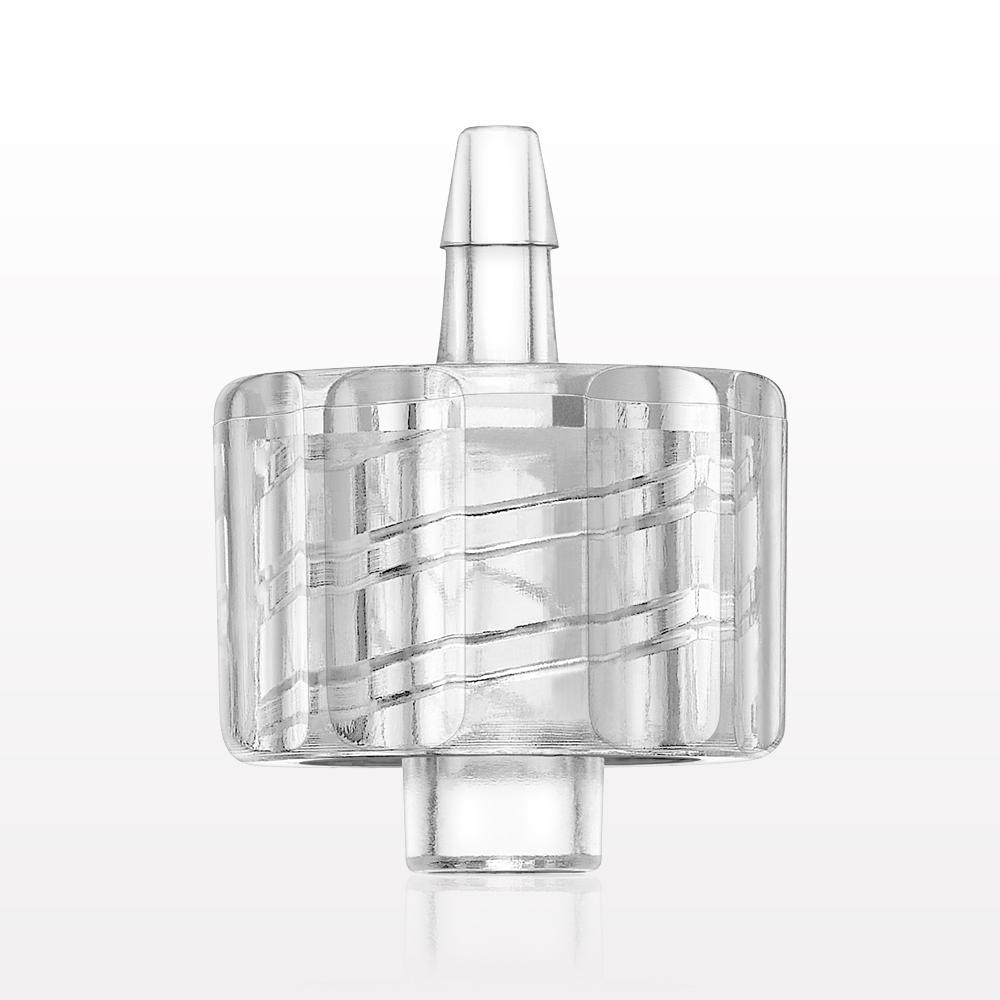 Male Luer Lock, Barbed, Clear