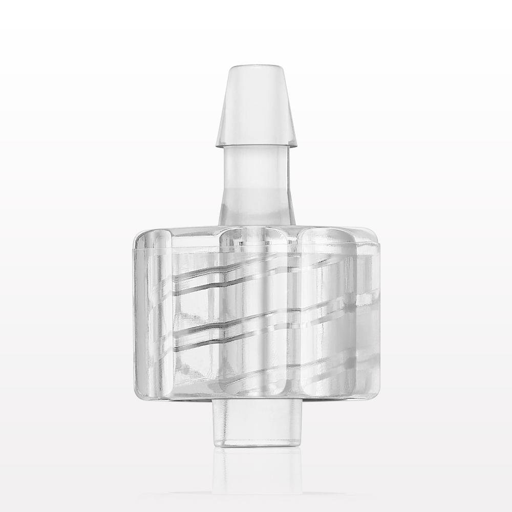 Male Luer Lock, Barbed, Clear