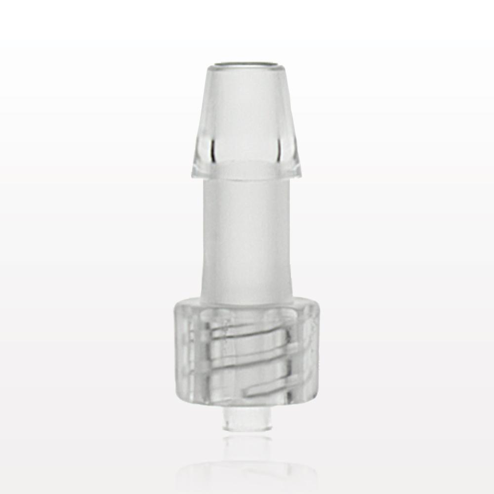 Male Luer Lock, Barbed, Clear