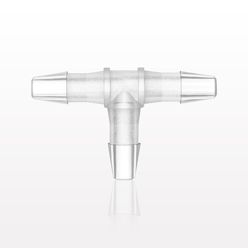 T Connector, Barbed, Natural