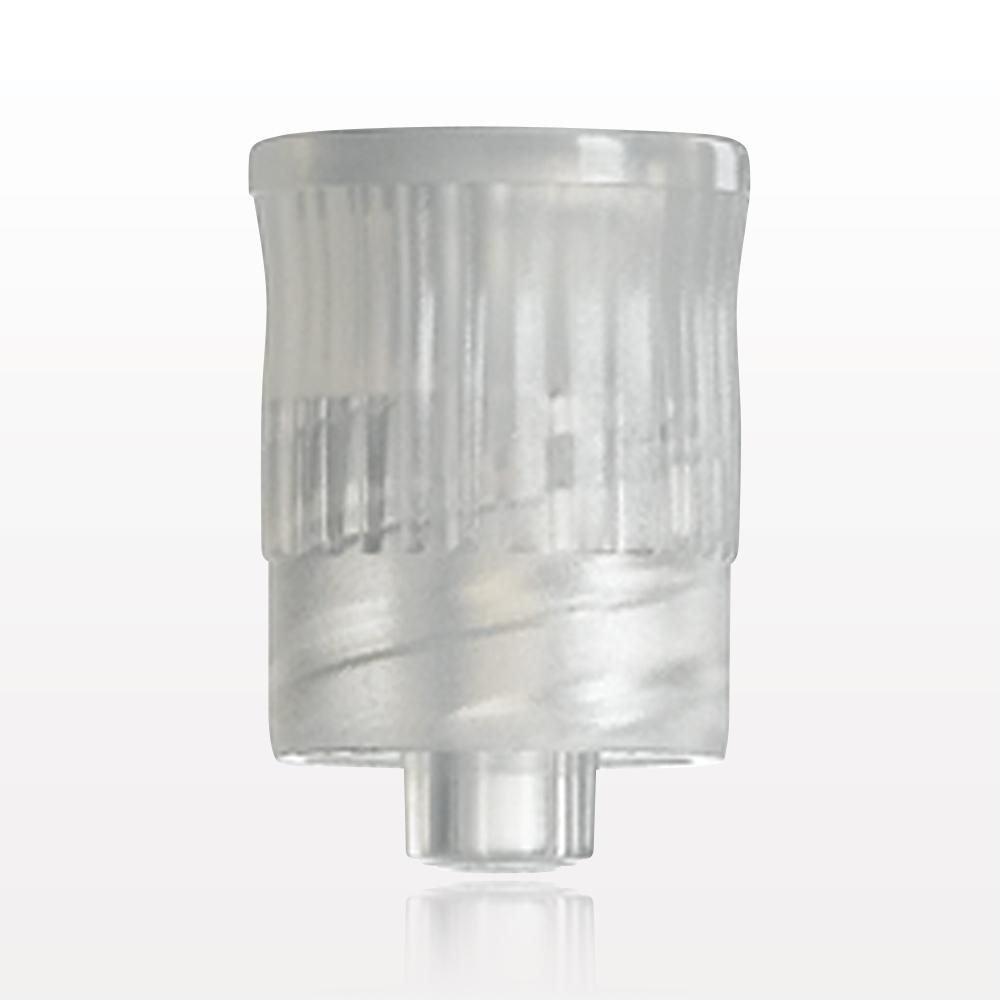 Male Luer Cap, Vented w/Hydrophobic Filter, Natural