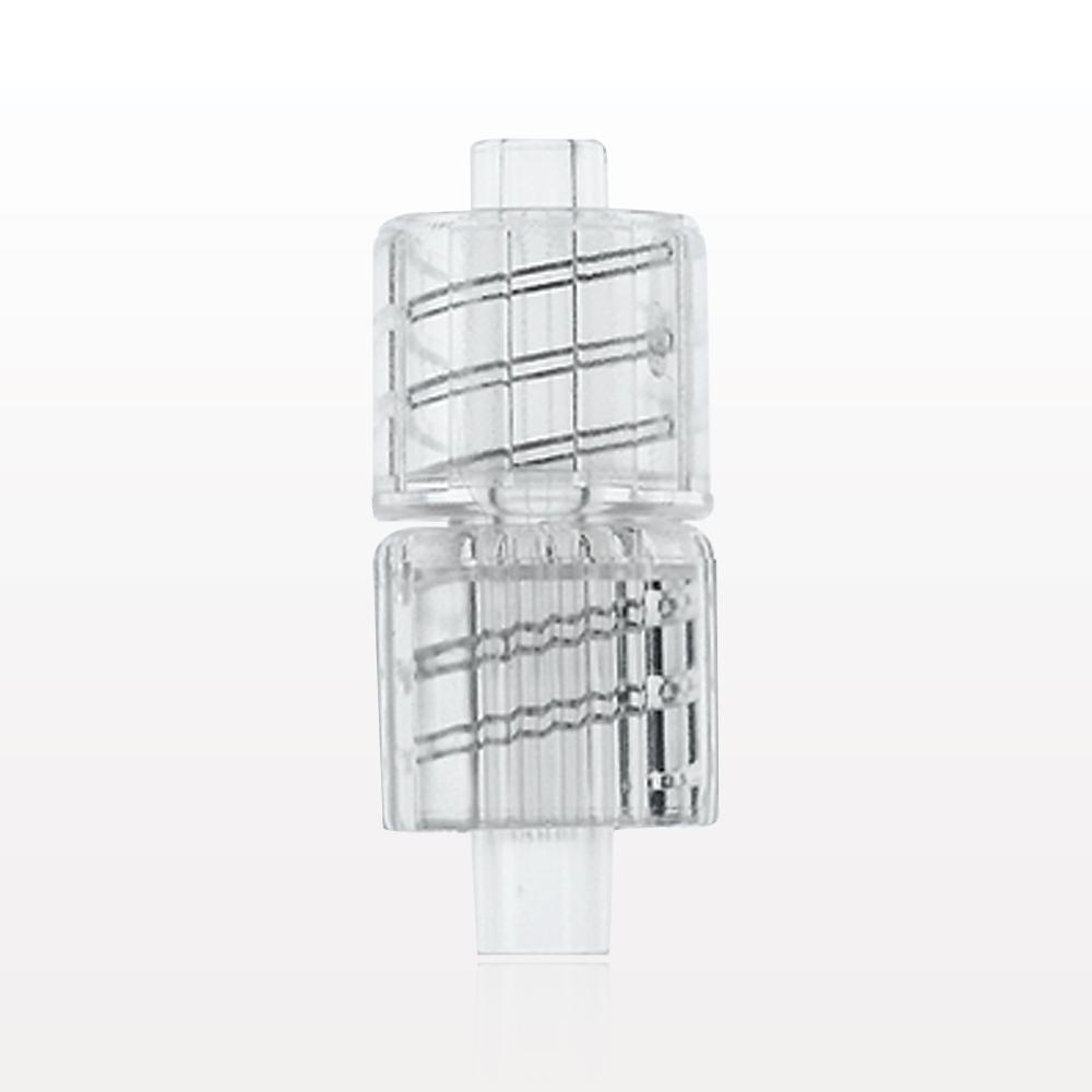 Male Luer Lock to Male Luer Lock w/Spin Lock, Clear