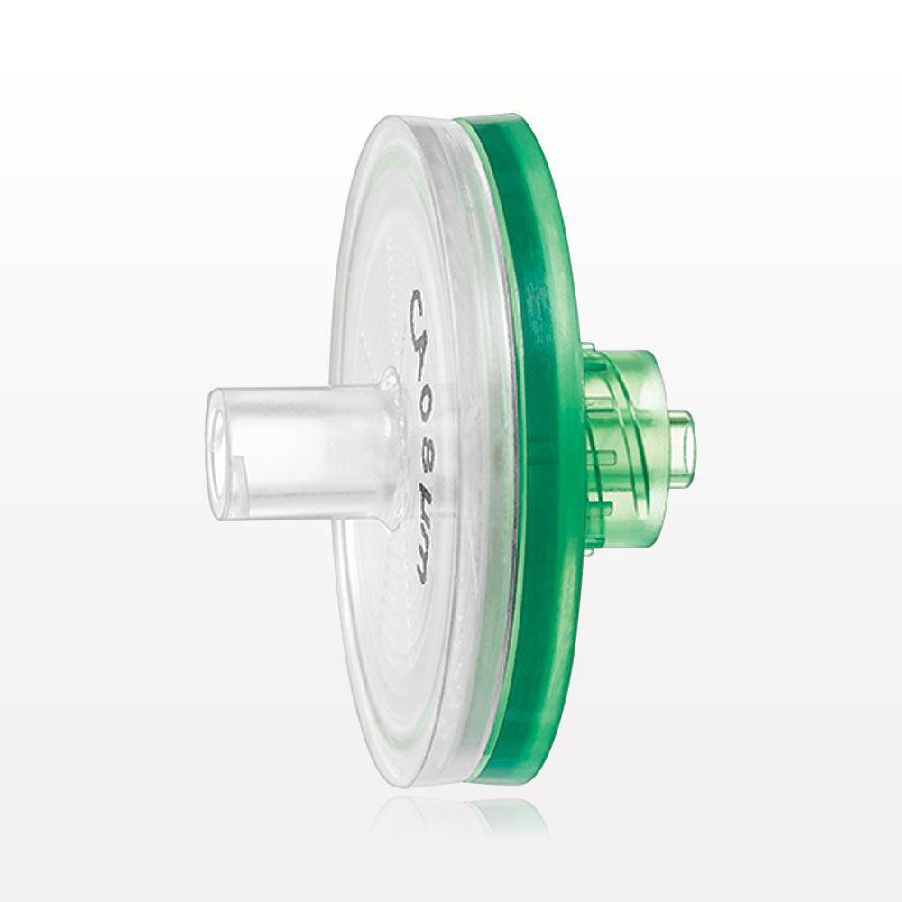 Hydrophilic Filter, Female Luer Lock Inlet, Male Luer Lock Outlet