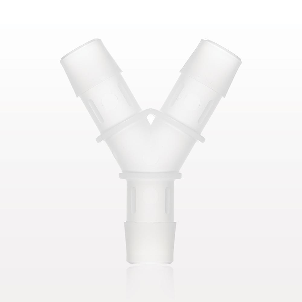 Y Connector, Barbed, Natural