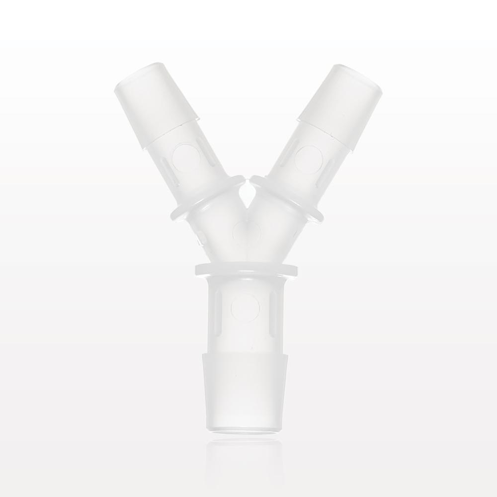 Y Connector, Reducer, Barbed, Natural
