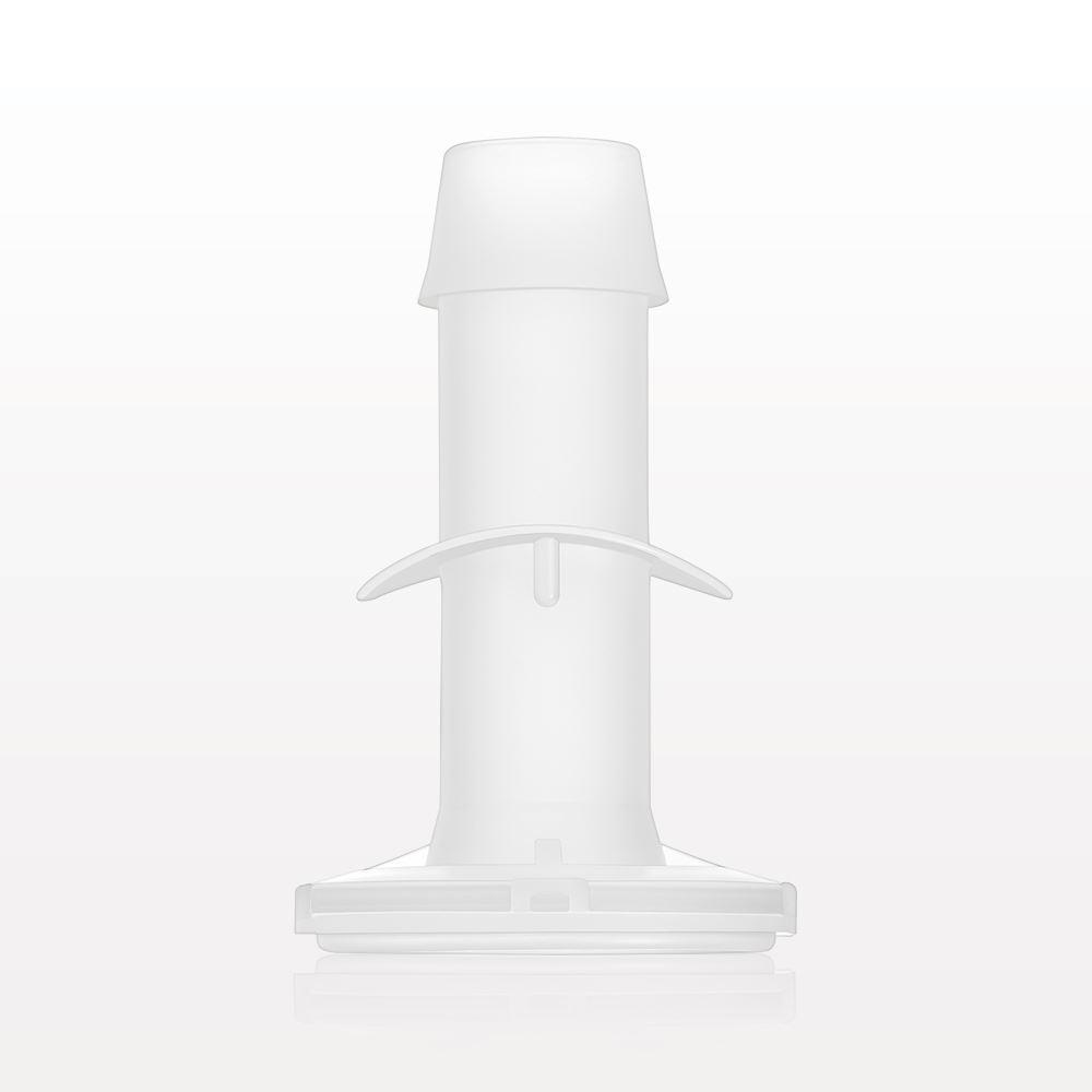 Sanitary Flange, Barbed, Natural, Pre-Attached Gasket
