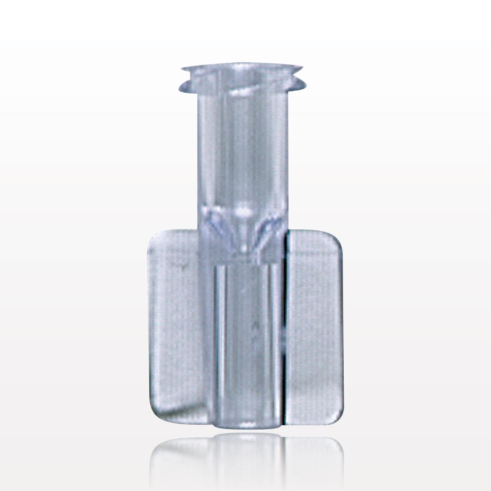 Female Luer Lock, Tubing Port, Clear