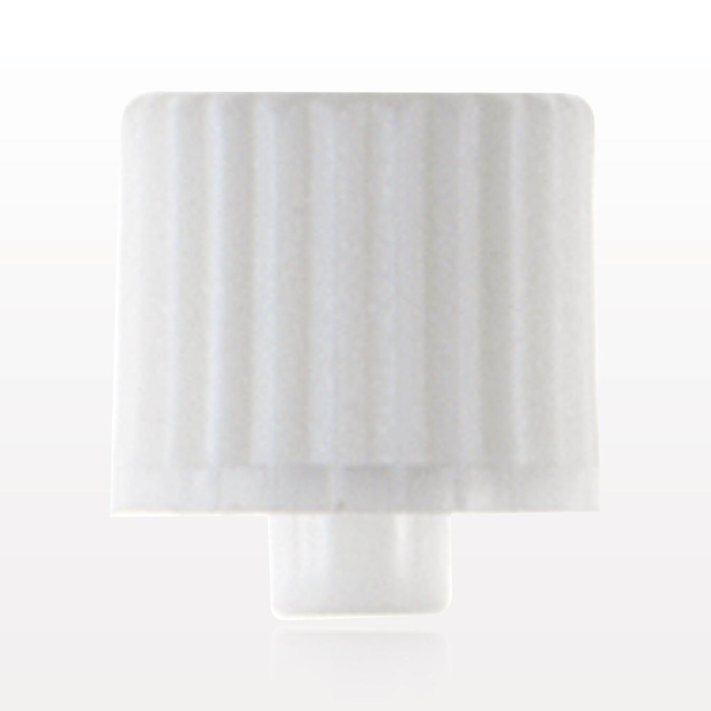 Male Luer Cap, Vented, White