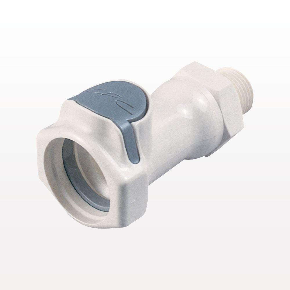 HFC35 Connector, Body, Non-Valved, Threaded