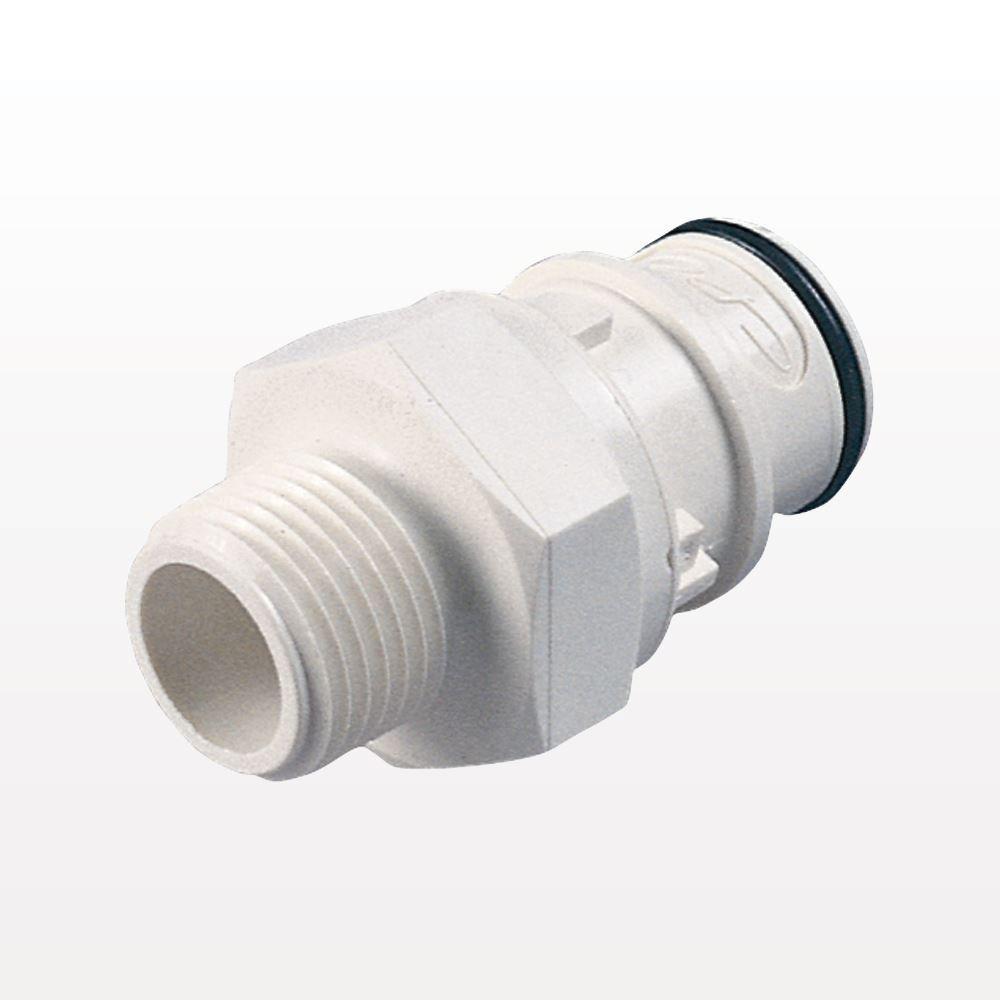 HFC35 Connector, Insert, Valved, Threaded