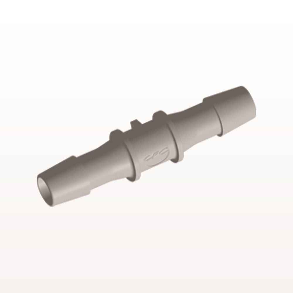 Straight Connector, Barbed, Natural, 100/Bag