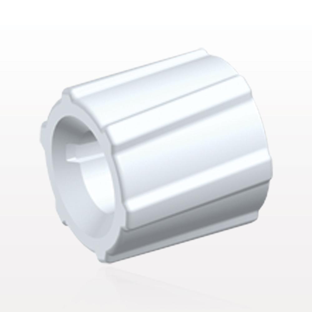 Spin Lock Ring, White, 100/Bag