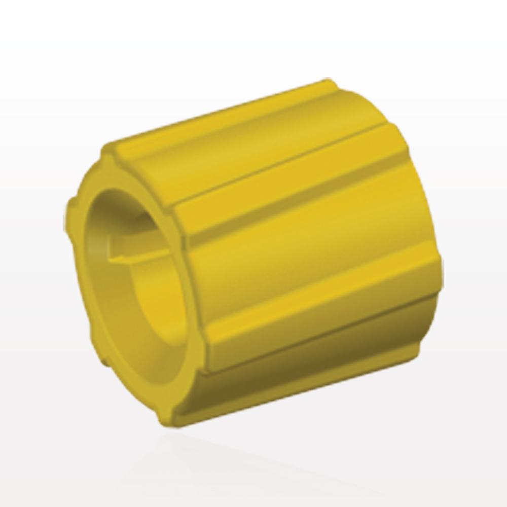 Spin Lock Ring, Yellow, 100/Bag
