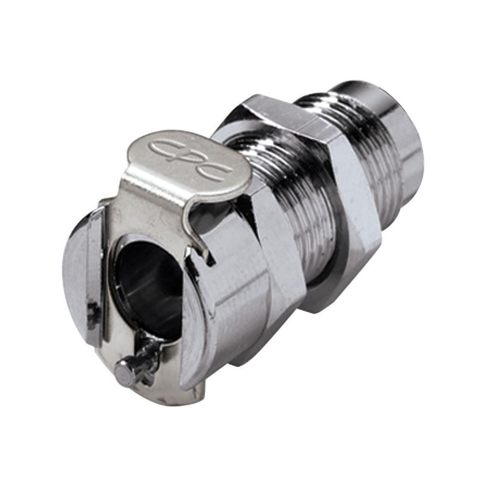 MC Connector, Panel Mount Body, Valved, Barbed