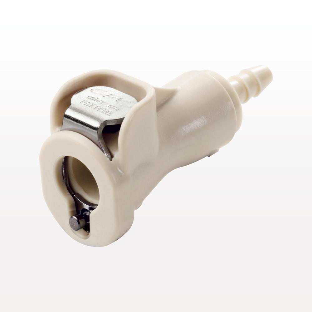 PMC12 Connector, Body, Valved, Barbed