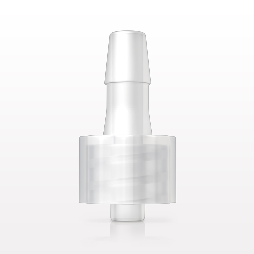 Male Luer Lock, Barbed, Natural