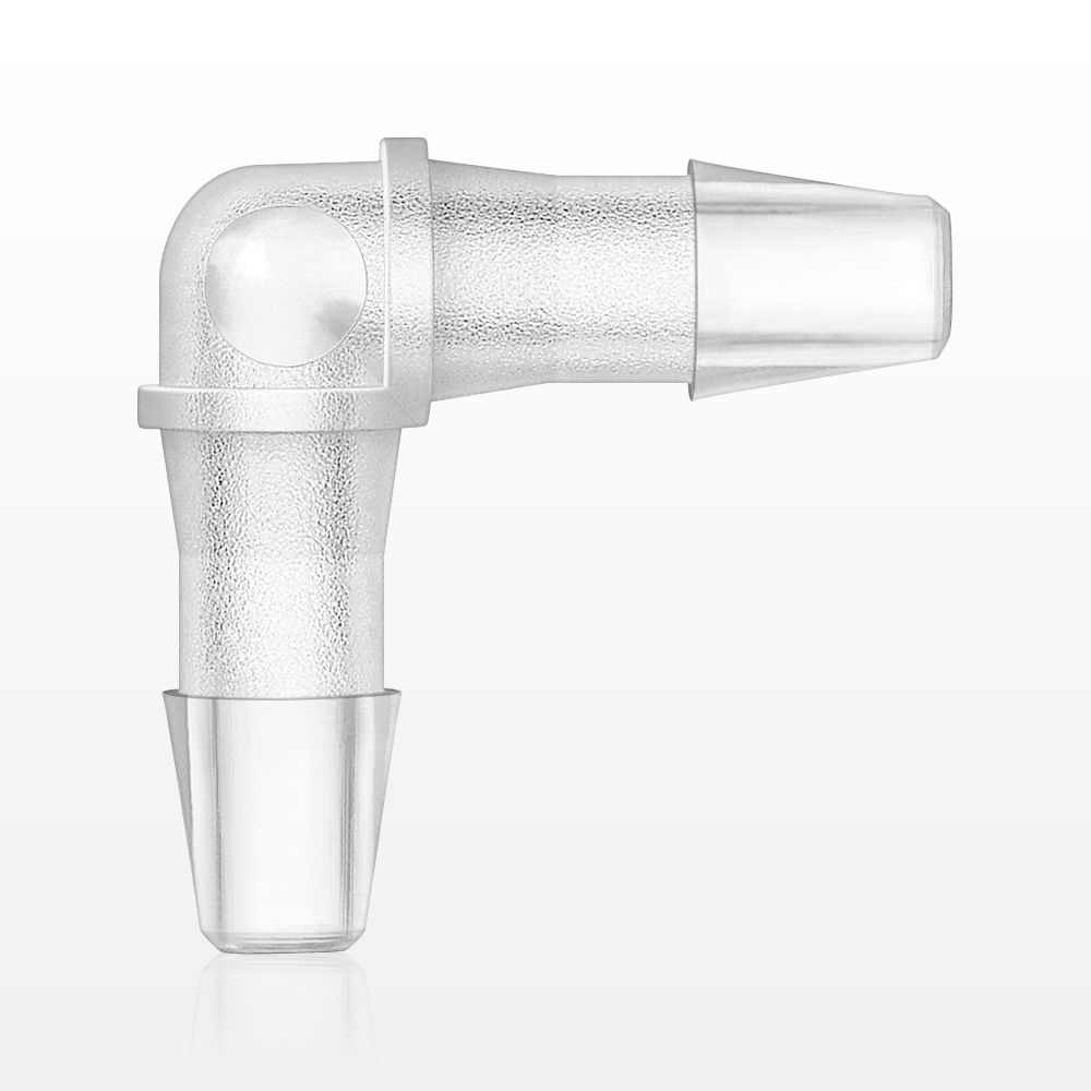 Elbow Connector, Barbed, Natural