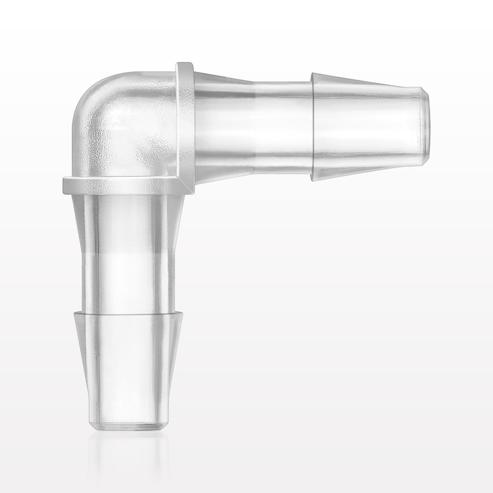 Elbow Connector, Barbed, Natural