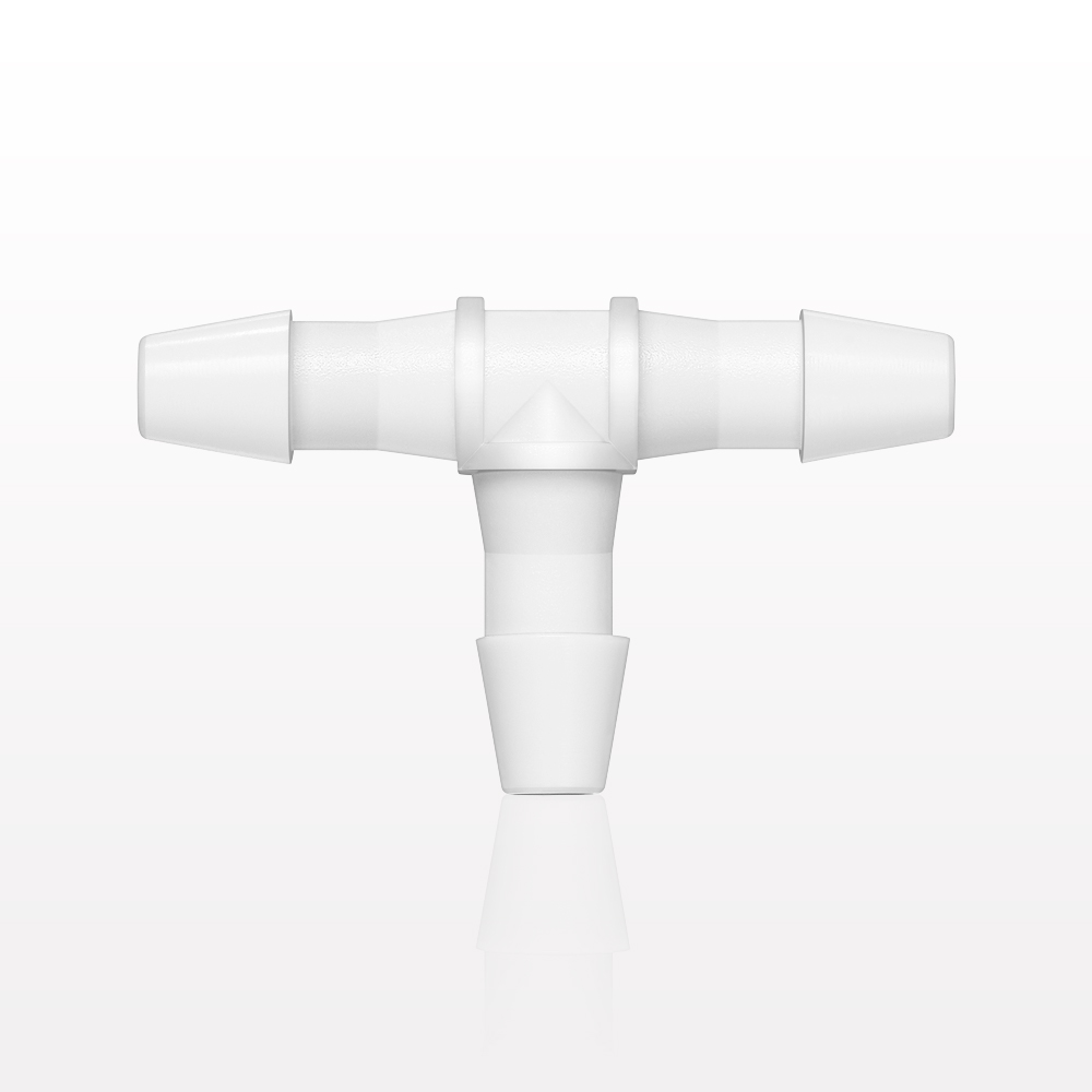 T Connector, Barbed, Natural