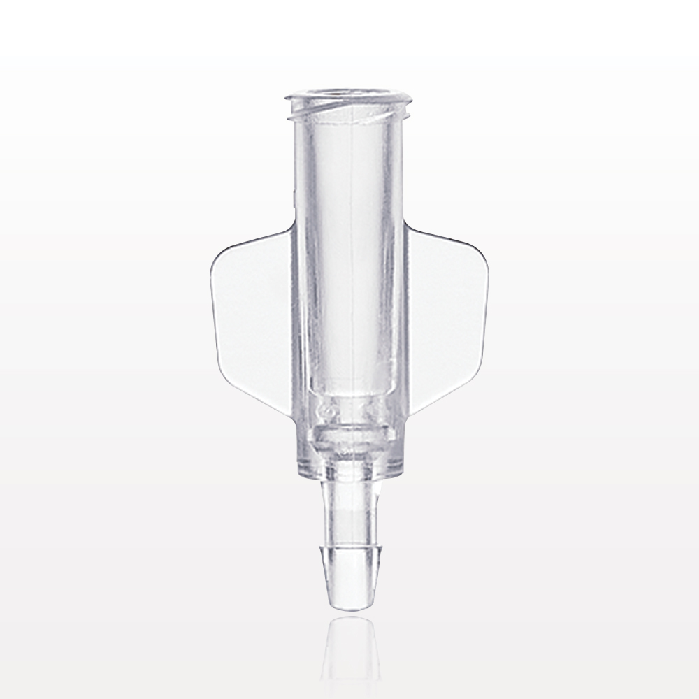 Female Luer Lock, Barbed, Clear
