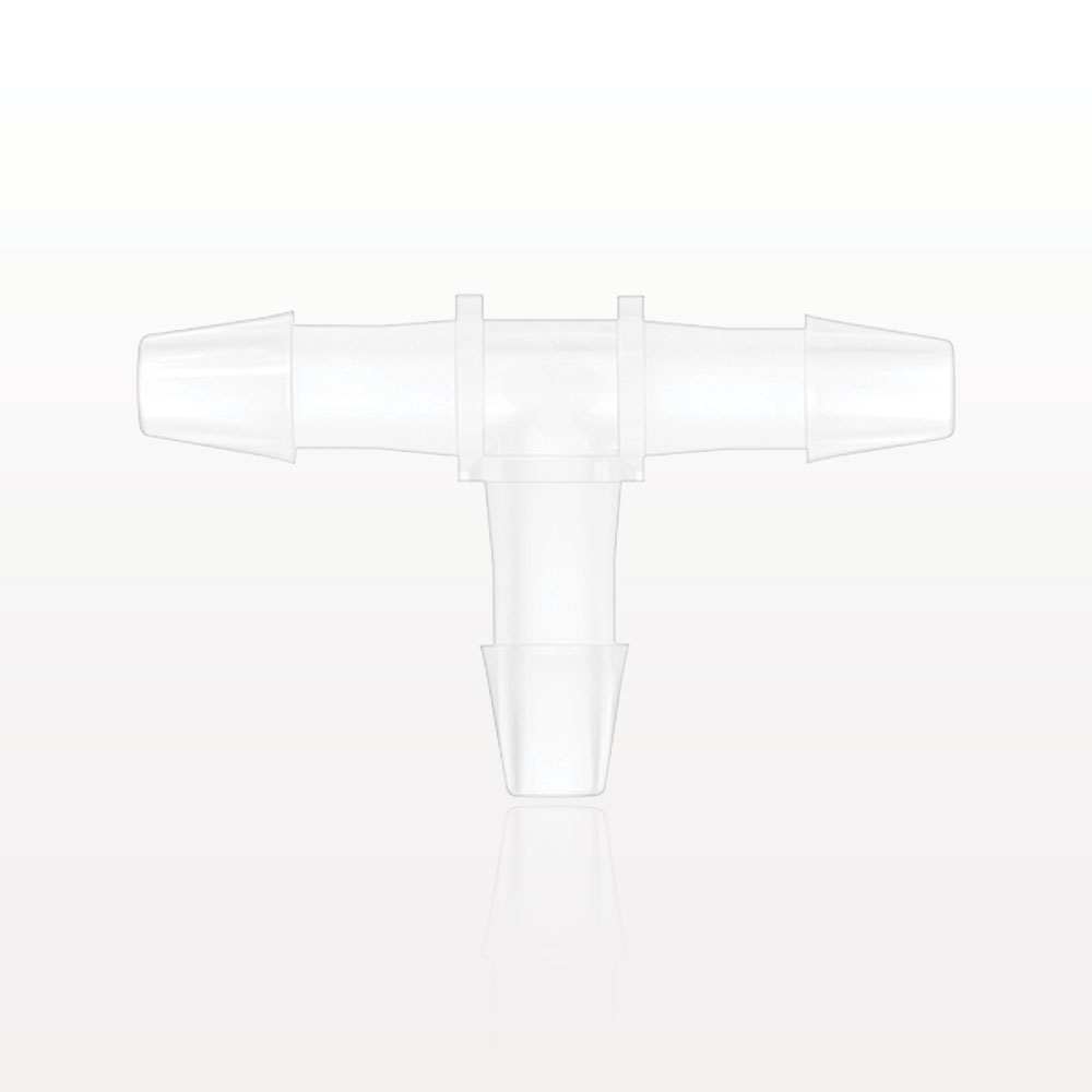 T Connector, Barbed, Natural