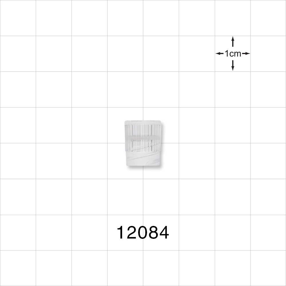 Stemless Male Luer Cap, Vented, Natural