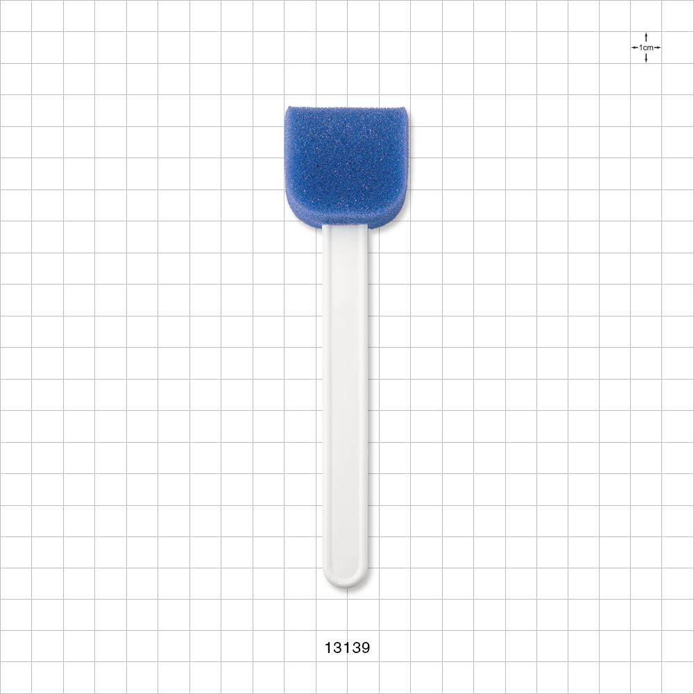 Rounded Bottom Sponge Stick, Blue