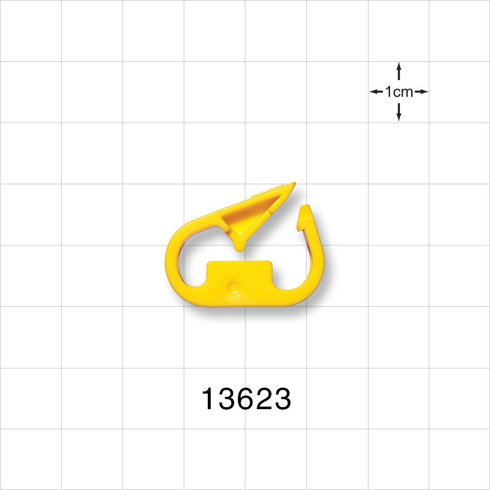 Pinch Clamp with Sidewall, Yellow