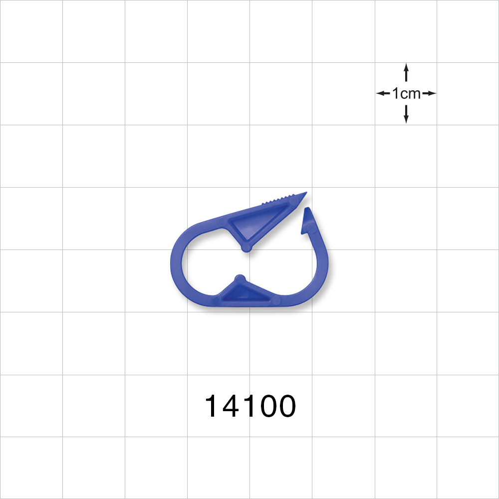 Pinch Clamp, Blue
