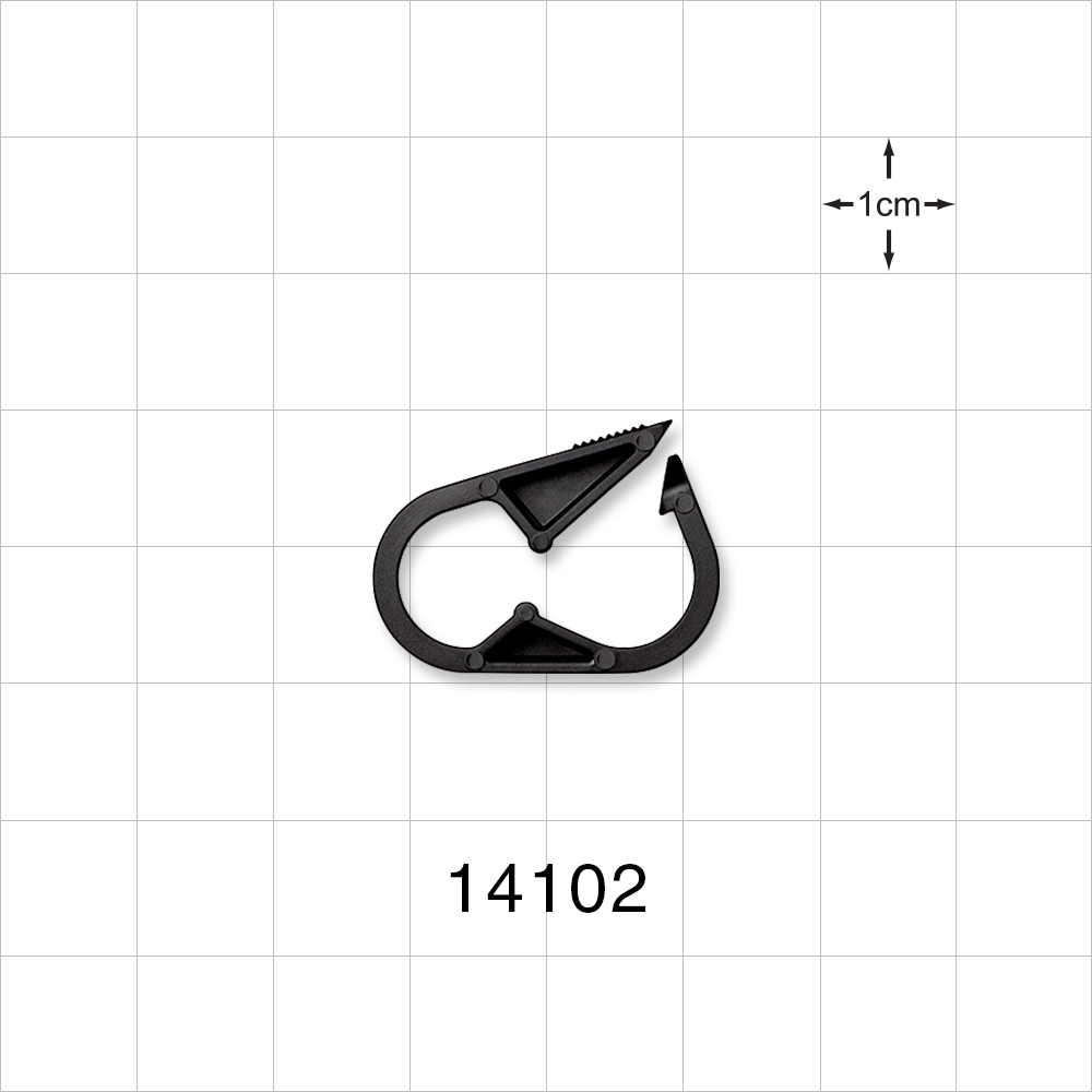 Pinch Clamp, Black