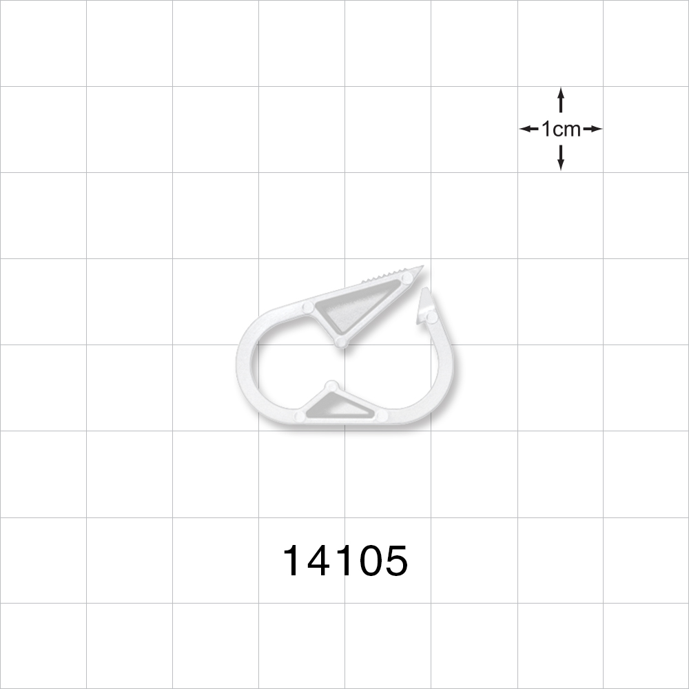 Pinch Clamp, White
