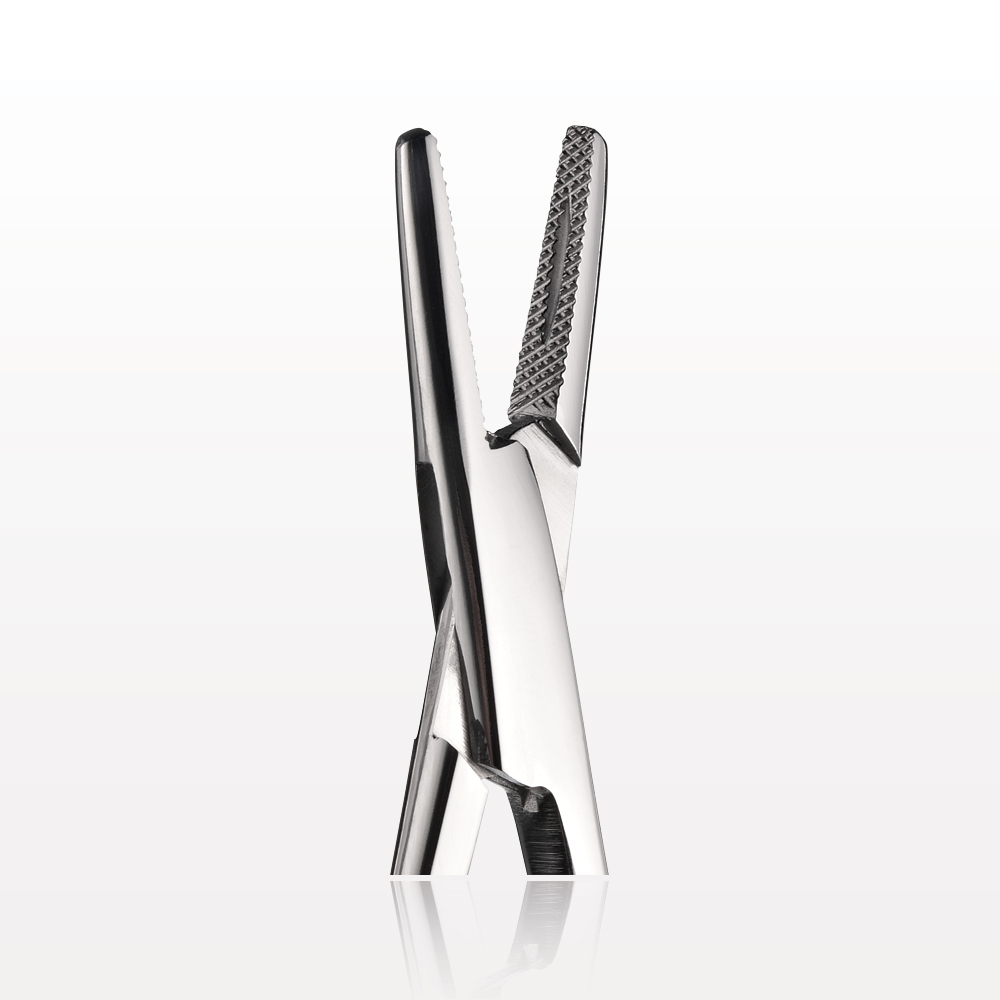 Single-Use Mayo Hegar Needle Holder Forceps, Mirror Finish