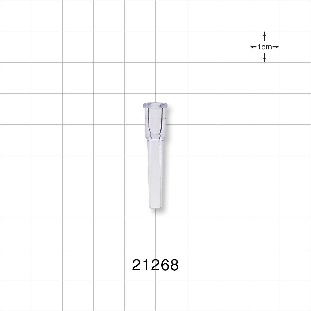 Female Luer Lock, Male Luer Slip, Clear