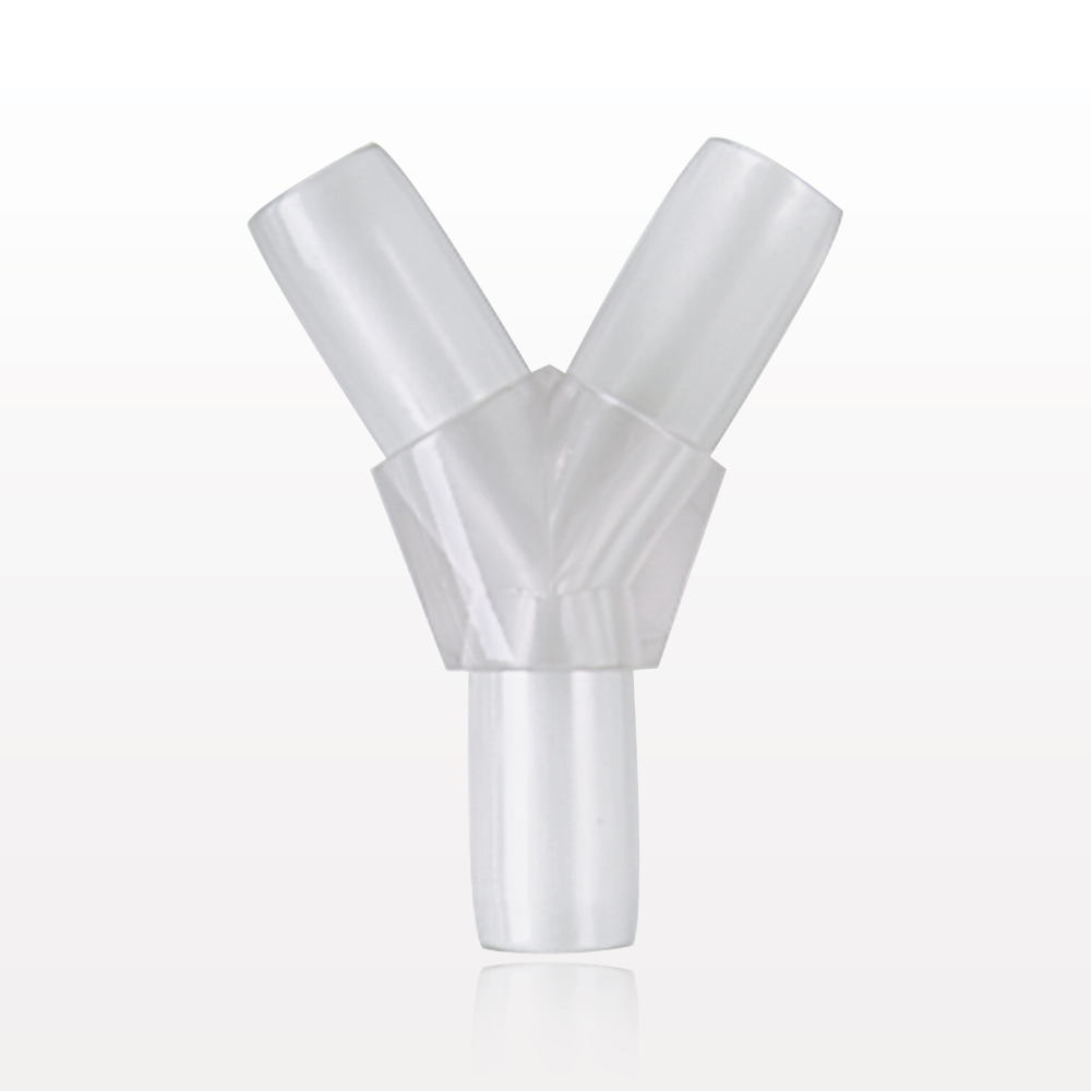 Y Connector, Tubing Ports, Natural