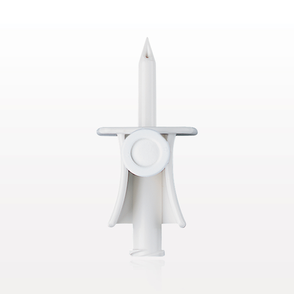Suregrip™ Vented Mini Transfer Spike with Female Luer Lock, Caps Included
