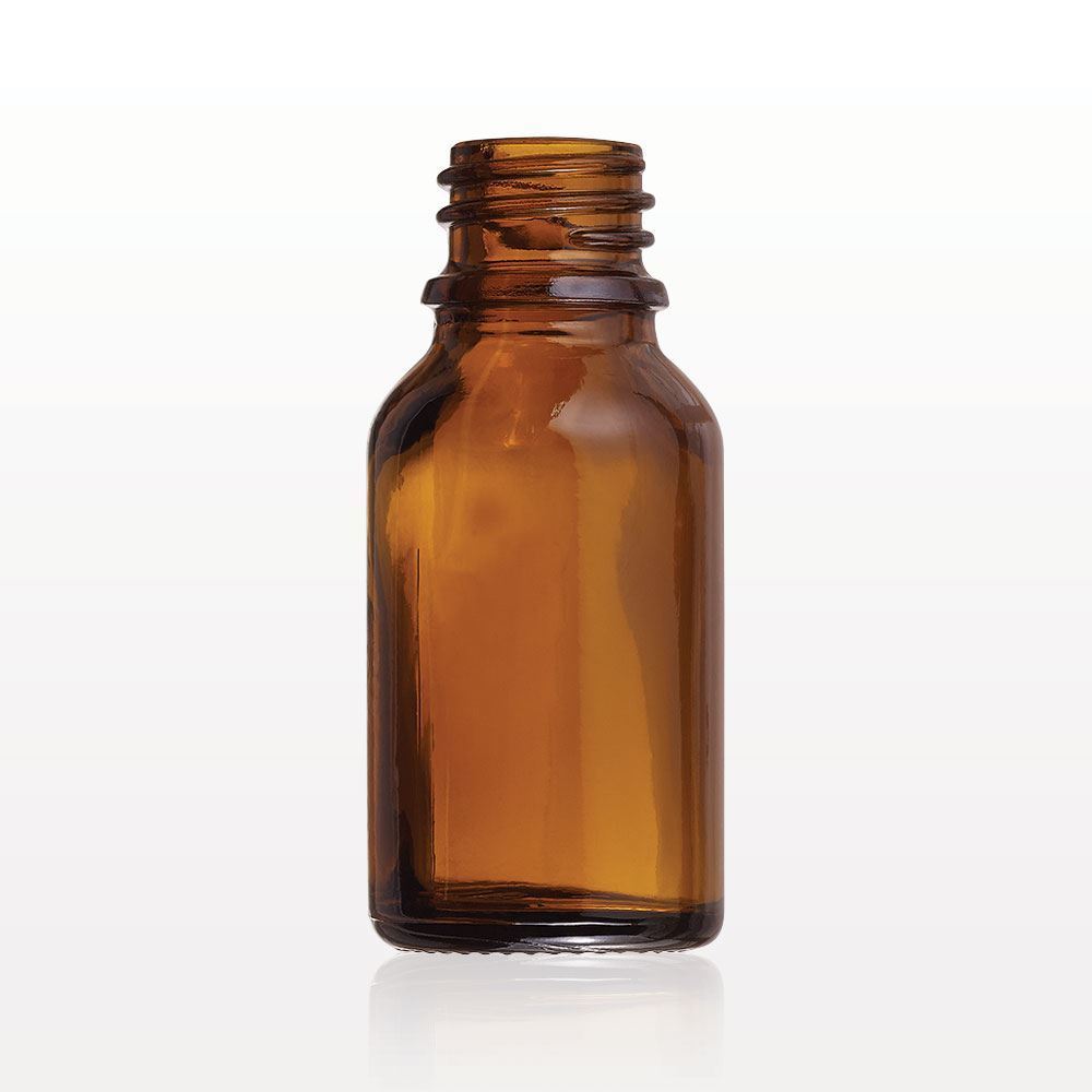 Glass Bottle, Amber