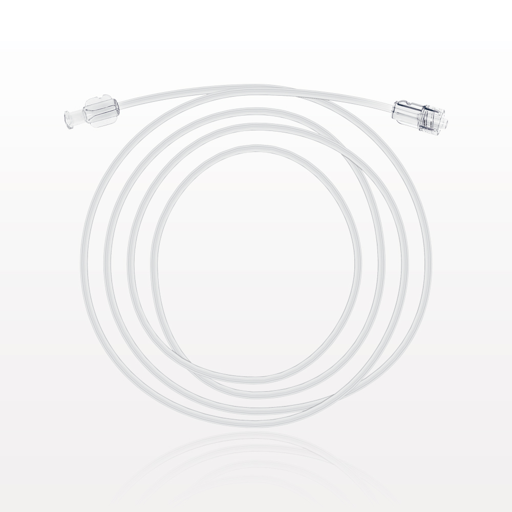 High-Durometer Extension Line, Female Luer Lock to Male Luer Lock