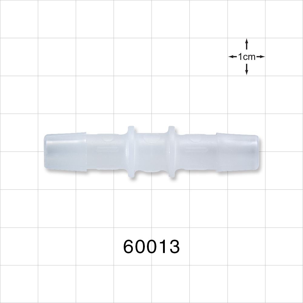 Straight Connector, Barbed, Natural