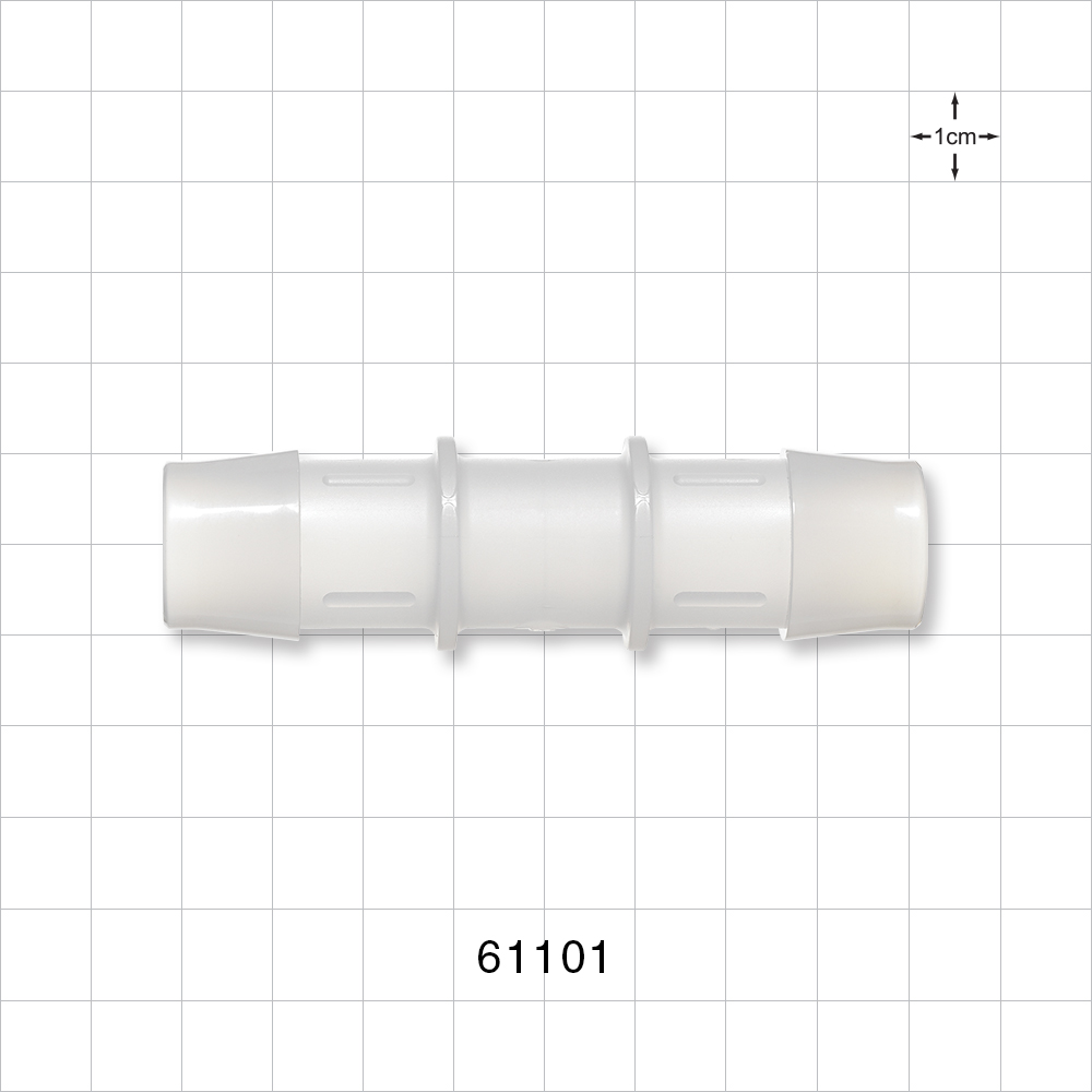 Straight Connector, Barbed, Natural