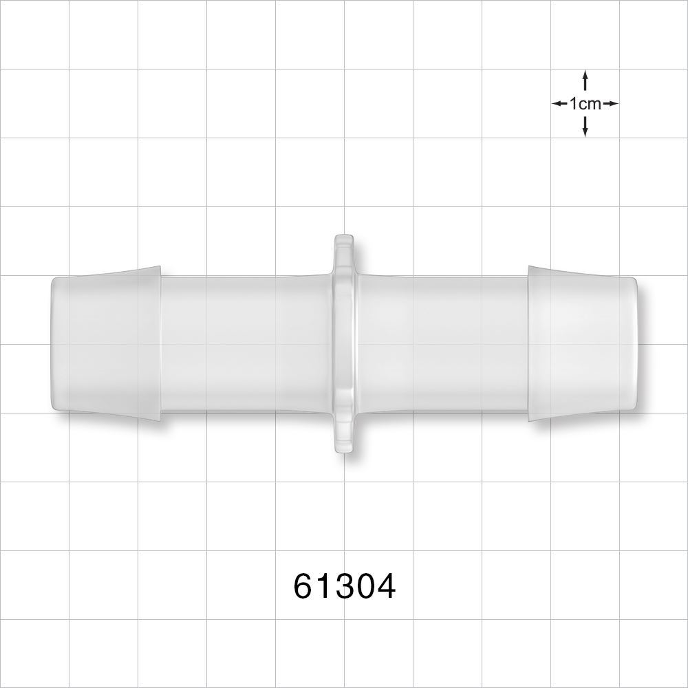 Straight Connector, Barbed, Natural