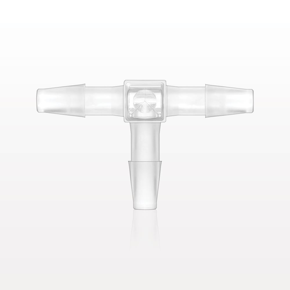 T Connector, Barbed, Natural