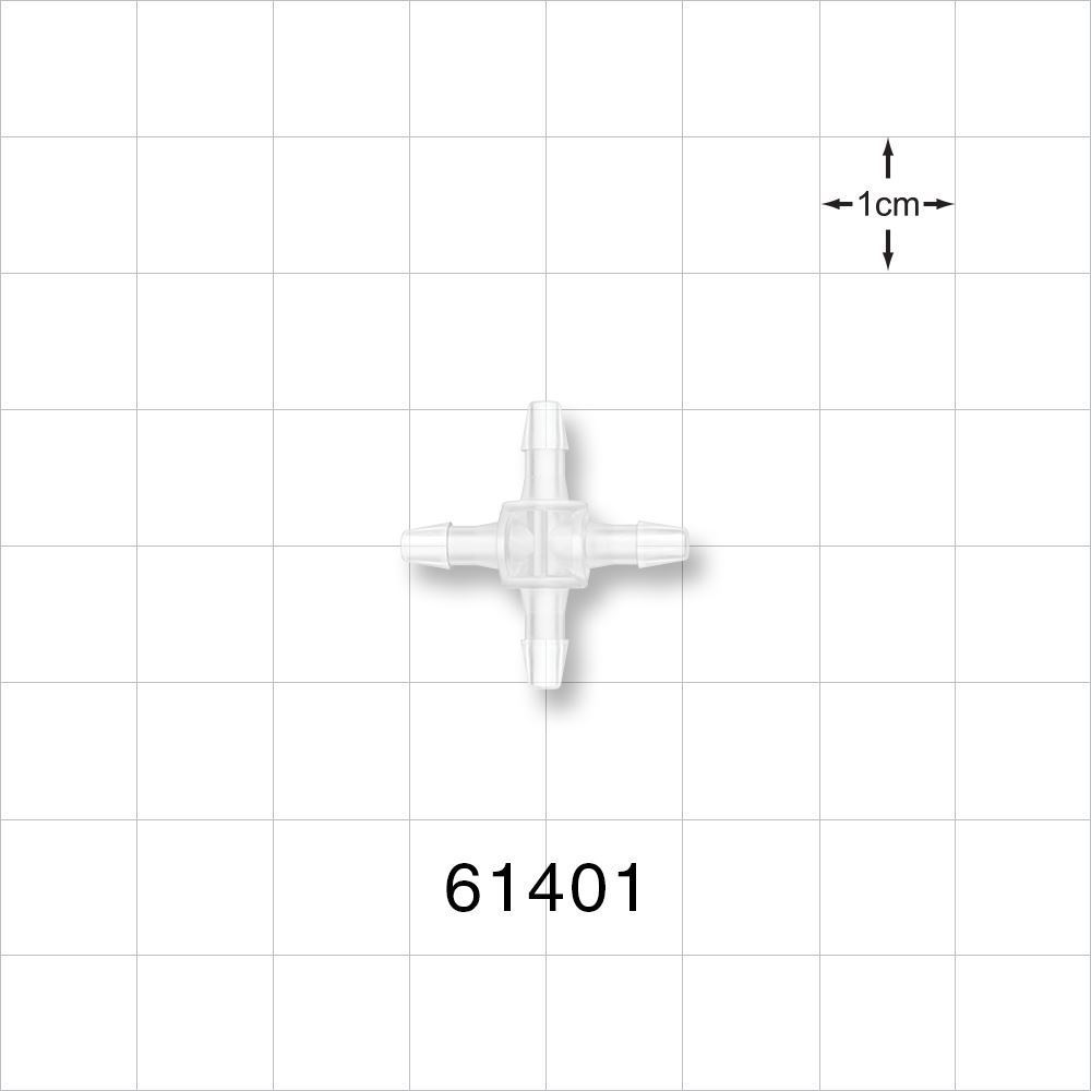 Cross Connector, Barbed