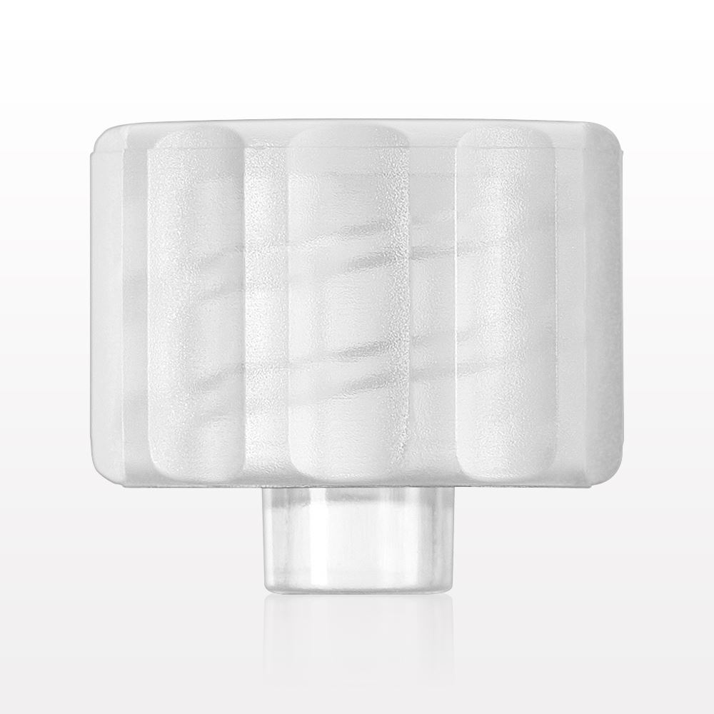 Male Luer Cap, Non-Vented, Natural