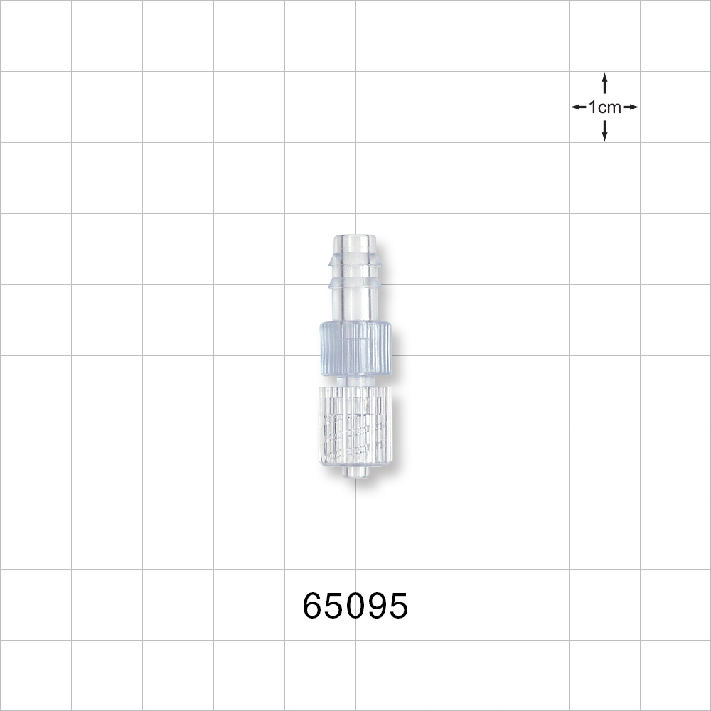 Barbed Rotating Male Luer Lock
