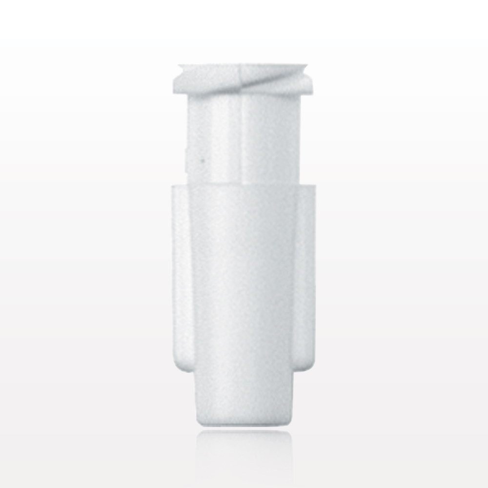 Female Luer Lock, Tubing Port, White