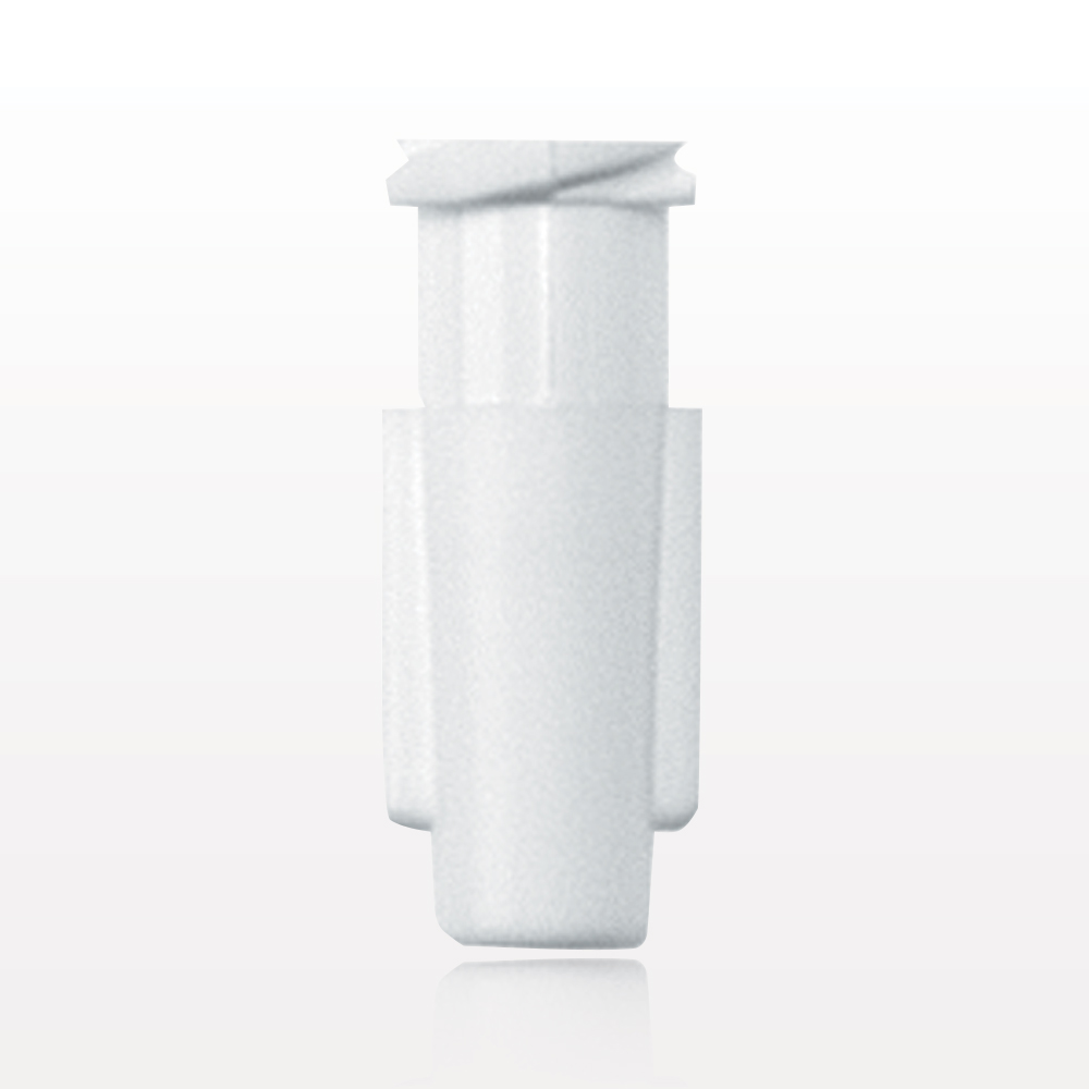 Female Luer Lock, Tubing Port, White