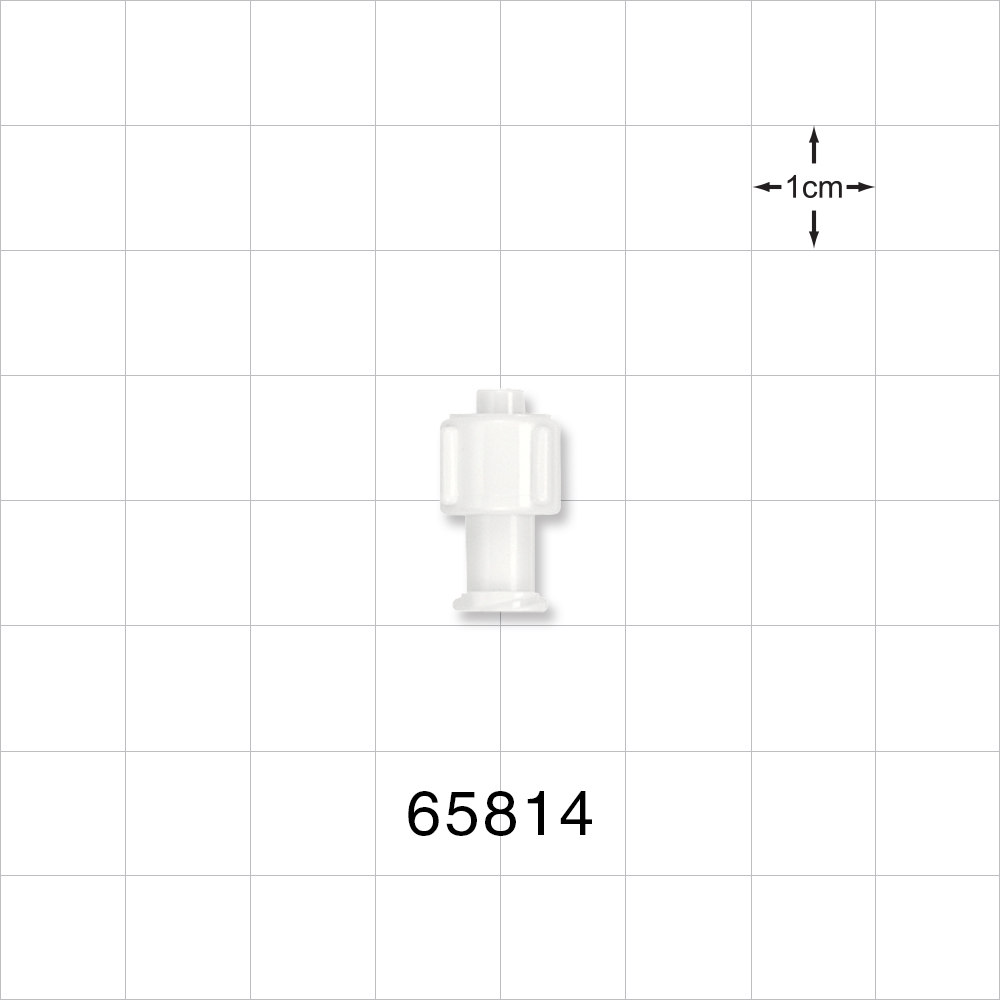 Double Dead-Ender Cap, Vented, White