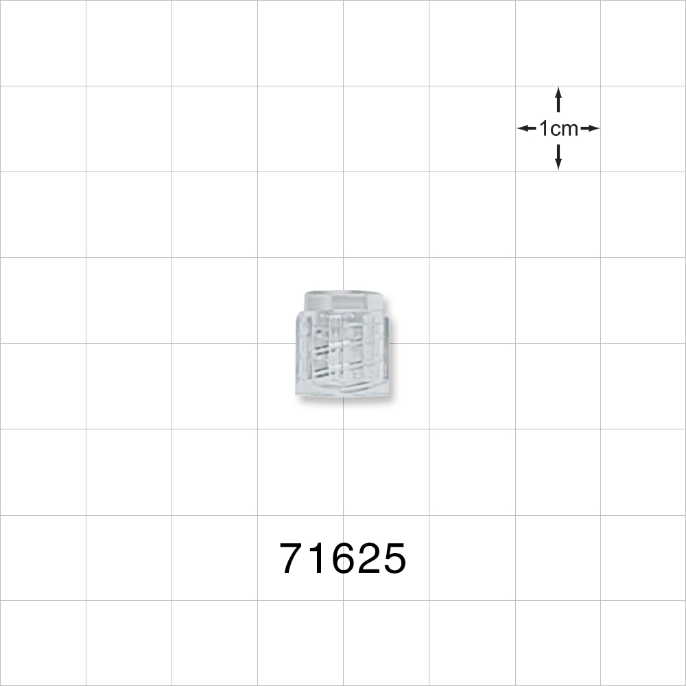 Luer Lock Ring, Clear