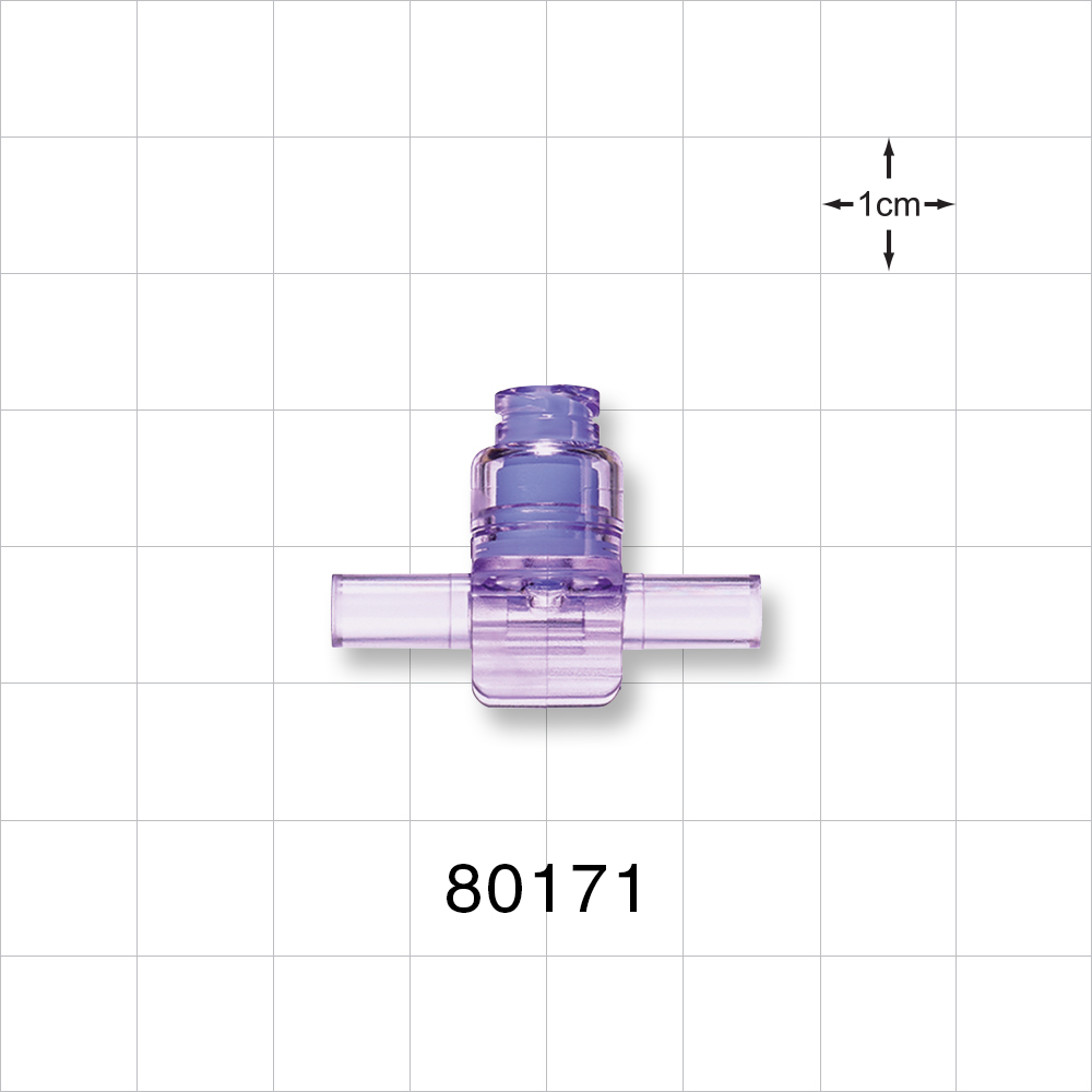 Needleless Injection Site, Swabbable, T-Port